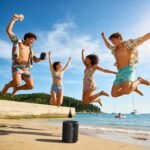 Portable Bluetooth Speaker, IPX7 Waterproof Wireless Speaker with 20W Loud Stereo Sound, 15H Playtime & Beat-Synced RGB Light, Small Outdoor Speaker for Shower, Pool, Beach, Hiking and Gifts - Image 9