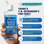 T.N. Dickinson's Witch Hazel Moisturizing Astringent | Alcohol Free | 16 Oz | 100% Natural Witch Hazel Calms, Nourishes & Hydrates Skin; for Face & Body - Image 4