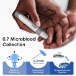 LinkSun Glucose Monitor Kit, 100 Strips & Lancets, No Coding, G-425-3 | Blood Glucose Monitor Kit, No Coding, 5s Fast Results, Easy Operation, Diabetes Testing Kit For Home Use - Image 5