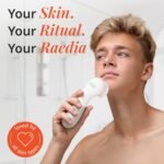 Vanity Planet Raedia Facial Cleansing Brush - Electric Facial Cleansing Brush with 4 Exfoliating Brush Heads - Waterproof, Handheld, Lightweight for Face Scrubber and Exfoliating Face - Warm Grey - Image 8