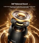 Outdoor Speakers with Ligths Gifts for Men Multi-Sync up to 100 Speakers | IPX5 Waterproof, HD Stereo Sound, Auto-Pairing, House Warming Gifts, Lanterns for Camp|Patio|Pool|Yard, Cool Stuff - Image 4