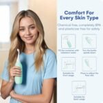 HappyPo The Original Portable Bidet - 300ml Peri Bottle for Moms, Women, and Anyone on The Go - Easy-Bidet 2.0 for Postpartum Care, Travel, Personal Hygiene - Poop Cleaning and Feminine Care (Mint) - Image 6