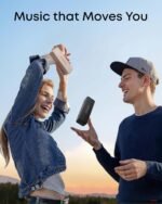 Anker soundcore 2 Portable Bluetooth Speaker, Stereo Sound, IPX7 | BassUp, 24H Playtime, Bluetooth 5, Wireless Speaker for Home, Outdoors, Travel-Mocha Brown - Image 5
