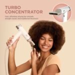Shark Hair Dryer | SpeedStyle | No Heat Damage Hair Styling Tool | 3 Styling Tools Included | Portable & Powerful Blow Dryer | Best for Straight & Wavy Hair | Silk | HD331 - Image 6