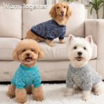 3 Pack Dog Sweaters for Small Dogs Girl Boy Winter Fleece Clothes Warm Soft Dog Sweatshirt Outfit for Dogs Cats Pet Apparel - Image 6