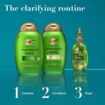 OGX Extra Strength Refreshing Scalp + Rosemary Oil Mint Dry Scalp Treatment, Peppermint & Witch Hazel Scalp Detox, Clarifying Leave-In to Help Remove Buildup and Refresh, Shiny Hair Finish, 4 fl oz - Image 5