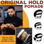 Suavecito Pomade Original Hold For Men 4 oz, 1 Pack - Medium Shine Water Based Wax Like Flake Free Hair Gel - Easy To Wash Out - All Day Hold For All Hairstyles - Image 7