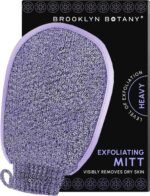 Brooklyn Botany Exfoliating Mitt for Bath and Shower – Heavy Duty Exfoliating Body Scrubber for Massage and Dead Skin Remover for Body – 1 Mitt - Image 2