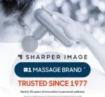 Sharper Image PowerBoost Core Mini Massage Gun [2026 Version] Deep Tissue Percussion Massager with 6 Speeds for Back & Full Body Muscle Pain Relief, Portable with 4 Attachments & Carry Pouch - Image 9