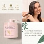 Cocomagic Coconut Oil Hair Mask - Repairs Damage, Prevents Frizz, Restores & Adds Shine | Protein Rich & Extra Hydrating | Paraben Free (16 Fl Oz) - Image 5