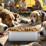 Ohtomber Stainless Steel 1.25 Gallons Large Dog Water Bowl, Metal Pet Dog Water & Food Bowl No Spilling, Outdoor Feeder Dish Plate for Cat, Big, Extra Large Pet - Image 9