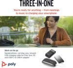 Poly Sync 20 USB-C Personal Portable Smart Speakerphone (Plantronics) – Long Battery Life – Noise/Echo Reduction -Works w/Teams (Certified), Zoom, PC, Mac, Mobile – Amazon Exclusive - Image 5