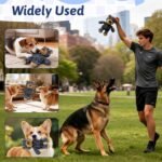 MAXBECK Dog Companion for Heavy Chewers- Indestructible Robust Bear Dog Toy, Resistant Squeaky Dog Toys for Heavy Chewers, Unbreakable Stuffed Plush Dog Toys for Aggressive Chewers (A-Navy) - Image 7