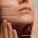 ISDIN 4-in-1 Micellar Water, Makeup Remover for Sensitive Skin, 13.5 fl oz | Tones & Hydrates, Removes Impurities, Hypoallergenic, Alcohol & Soap Free, Dermatologist Recommended - Image 4
