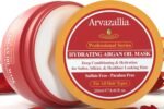 Arvazallia Hydrating Argan Oil Hair Mask and Deep Conditioner for Dry or Damaged Hair (8.45 oz Jar) - Image 3