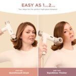 Shark Hair Dryer | SpeedStyle | No Heat Damage Hair Styling Tool | 3 Styling Tools Included | Portable & Powerful Blow Dryer | Best for Straight & Wavy Hair | Silk | HD331 - Image 10