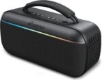 dbsono Portable Bluetooth Speaker Wireless: 100W Peak SoundPulse 2.0, Bass Boost, Waterproof Party Speakers, Multi-Speaker Pairing, TWS Stereo for Outdoor/Indoor, Bluetooth 6.0, USB-C Audio, Black - Image 2