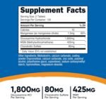Nutricost Glucosamine 1800mg with Chondroitin & MSM, 240 Tablets, GMO-Free | 120 Servings, Gluten Free - Image 3