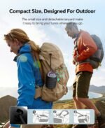Portable Bluetooth Speaker Beach Essentials: IPX5 Waterproof for Outdoor/Powerful HD Sound/Dynamic Light/All Day Playtime/Wireless BT 5.3/TWS Pairing, Travel|Camping|Pool Accessorie, School Supplies - Image 5