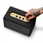Marshall Acton III Bluetooth Home Speaker - Loud Stereo Sound with Bass and Treble Controls | Plug-in Powered | 3.5mm Aux Input - Black - Image 8