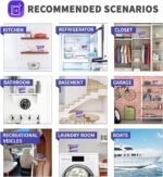 Vacplus Moisture Absorbers, 10.5 Oz Humidity Absorber Boxes Attracts Extra Moisture from Your Bathroom, Closet, Kitchen & Study, Dehumidifier, Odor Eliminator for Closet (Lavender Scent), 12 Packs - Image 7