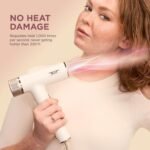 Shark Hair Dryer | SpeedStyle | No Heat Damage Hair Styling Tool | 3 Styling Tools Included | Portable & Powerful Blow Dryer | Best for Straight & Wavy Hair | Silk | HD331 - Image 3