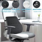 Lumbar Support Pillow for Office Chair, Office Home Essentials,Gifts for Mom,Dad, Back Support Pillow for Car, Chair Cushions,Back Pain Relief Improve Posture,Mesh Cover Double Adjustable Straps - Image 10