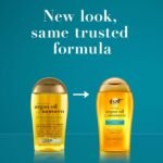 OGX Renewing + Argan Oil of Morocco, Cold-Pressed Argan Oil for Hair Penetrating Treatment & Shine, Moisturizing & Strengthening Silky Oil for All Hair Types, Paraben & Sulfate Free, 3.3 fl oz - Image 4