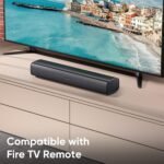 RIOWOIS 17" Sound Bar, Home Theater Surround Sound System for TV | Bass Reflex Port, Compatible with Fire TV Remote, Support Optical/AUX/Bluetooth 5.3 Input, Compact Design, Wall-mountable - Image 3