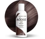 Adore Semi Permanent Hair Color, 107 Mocha, 4 Fl Oz | Vegan & Cruelty-Free Brown Hair Dye | No Ammonia, No Peroxide, No Alcohol - Image 2