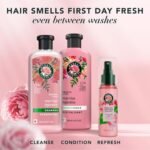 Herbal Essences Hair Perfume for Women, Rose Scent | Hair Mist Fragrance Spray, Frizz Control, 3.2 fl oz, for all Hair Types - Image 9