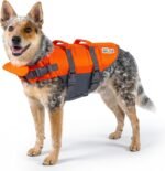Outward Hound Granby Splash Orange Dog Life Jacket, Medium - Image 2