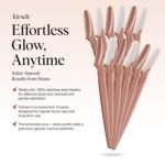 Kitsch Dermaplane Razor for Women Face – Terracotta, 12 pcs | Face Razors for Women & Men, Eyebrow Razor & Face Shaver – Exfoliating Facial Razor & Dermaplaner as Tool for Smoother Skin - Image 3
