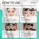 SUNATORIA Original Black Peel Off Face Mask – Charcoal Pore Mask – Helps Remove Excess Oil & Lift Away Surface Impurities – Botanical Extracts & Vitamins A, E, B5 – 2.04 fl oz - Image 10