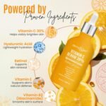 30% Vitamin C Serum (8 Fl Oz) Pure Organic Anti- Wrinkle + Hyaluronic Acid + Retinol + Vitamin E + Vitamin B, Facial Serum For Anti-aging, Wrinkles, And Fine Lines. - Image 5