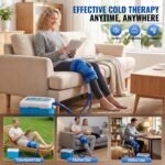 Ice Machine for Knee After Surgery, Cold Therapy Machine with Programmable, Silent Cold Water Circulation System, Suitable for Post-Operative Rehabilitation Care, Relieving Sports Swelling and Pain - Image 7