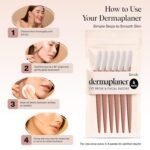 Kitsch Dermaplane Razor for Women Face – Terracotta, 12 pcs | Face Razors for Women & Men, Eyebrow Razor & Face Shaver – Exfoliating Facial Razor & Dermaplaner as Tool for Smoother Skin - Image 8