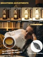 GODONLIF Candle Warmer Lamp with Cycle Timer, Birthday Gifts for Women Mom Her, House Warming Gifts New Home Room Decor, Wax Melt Warmer for Jar Candles with 2 Bulbs - Image 5