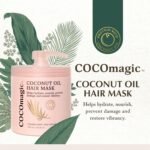 Cocomagic Coconut Oil Hair Mask - Repairs Damage, Prevents Frizz, Restores & Adds Shine | Protein Rich & Extra Hydrating | Paraben Free (16 Fl Oz) - Image 4