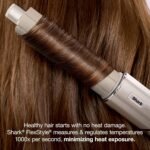 Shark FlexStyle | Air Multi-Styler & Drying System | Hair Dryer Brush for Blowouts with Coanda Auto- Wrap Curlers, Oval & Paddle Brush & Concentrator Attachment | Stone | HD430 - Image 5