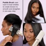 Shark FlexStyle | Air Multi-Styler & Drying System | Hair Dryer Brush for Blowouts with Coanda Auto- Wrap Curlers, Oval & Paddle Brush & Concentrator Attachment | Stone | HD430 - Image 9