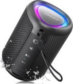 Portable Bluetooth Speaker Beach Essentials: IPX5 Waterproof for Outdoor/Powerful HD Sound/Dynamic Light/All Day Playtime/Wireless BT 5.3/TWS Pairing, Travel|Camping|Pool Accessorie, School Supplies - Image 2