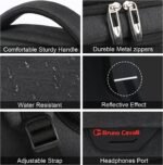 Volher Laptop Backpack,Business Travel Anti Theft Slim Durable Laptops Backpack,Water Resistant College Computer Bag for Women & Men Fits 15.6 Inch Laptop and Notebook - Black - Image 5