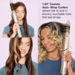 Shark FlexStyle | Air Multi-Styler & Drying System | Hair Dryer Brush for Blowouts with Coanda Auto- Wrap Curlers, Oval & Paddle Brush & Concentrator Attachment | Stone | HD430 - Image 8