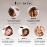 Kitsch Volumizing Rice Protein Dry Shampoo Powder Pump - Invisible 1oz | Absorbs Oil, Non-Greasy, Light-to-Medium Hair Colors – Travel Size Dry Hair Shampoo for Women & Men, No White Cast - Image 7