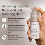 Kitsch Volumizing Rice Protein Dry Shampoo Powder Pump - Invisible 1oz | Absorbs Oil, Non-Greasy, Light-to-Medium Hair Colors – Travel Size Dry Hair Shampoo for Women & Men, No White Cast - Image 3