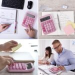 Mr. Pen- Mechanical Switch Calculator, 12 Digit Large LCD Display, Pink | With Big Buttons, Mechanical Switch Calculator for Home, School, Office - Image 10