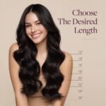 GOO GOO Clip in Hair Extensions Real Human Hair, Remy Human Hair Extensions Clip ins for Women, Natural Human Hair, 20inch 120g 7Pcs, 2 Dark Brown - Image 9