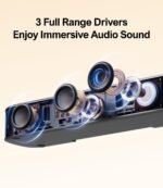 ULTIMEA 7.1ch Virtual Surround Sound Bar, Sound Bar for Smart TV with 4 Surround Speakers, Peak Power 330W, Surround Sound System for TV, App Control, TV Soundbar with Subwoofer, Opt/AUX/BT, Aura A40 | with 4 Surround Speakers, Peak Power 330W, App Control, TV Soundbar with Subwoofer, Opt/AUX/BT - Image 9