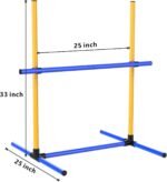 Adjustable Dog Agility Hurdles with Carry Bag, 4 Sets - Image 4